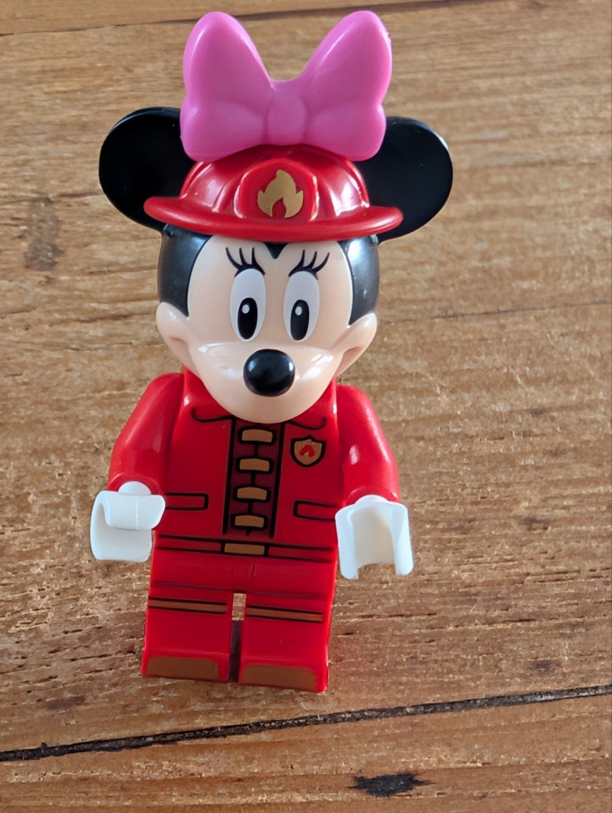 Lego Minifigures Disney Mini mouse brandweer, Lego, Nieuw, Ophalen of Verzenden, Minifiguur