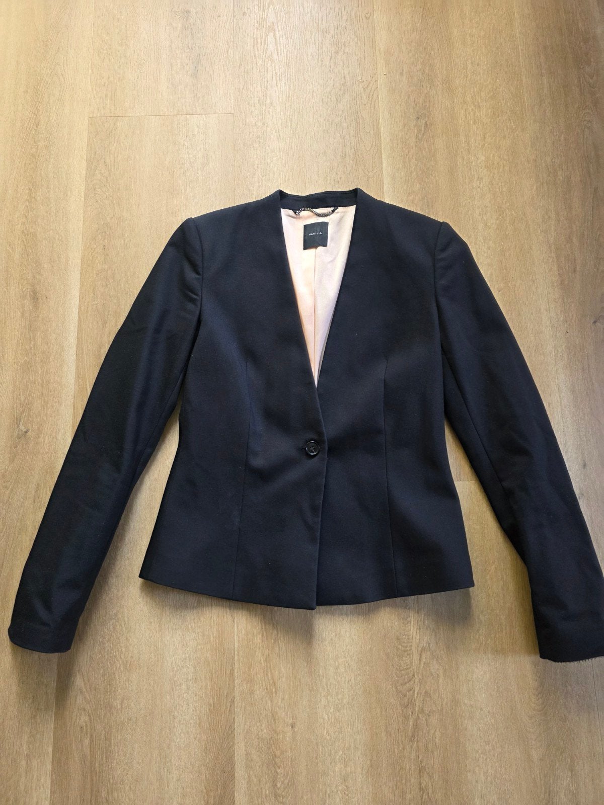 Vanilia Zwarte blazer Maat 38, Kleding | Dames, Maat 38/40 (M), Vanilia, Zwart, Ophalen of Verzenden