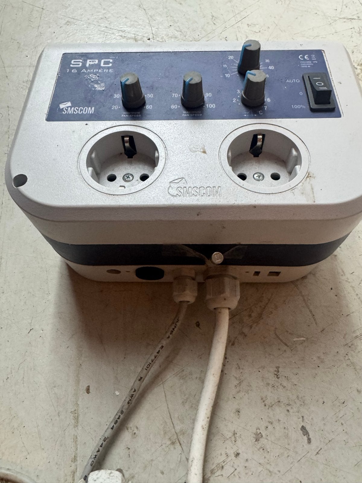 SMSCOM SPC 16 Ampère Controller, Ophalen of Verzenden, Gebruikt