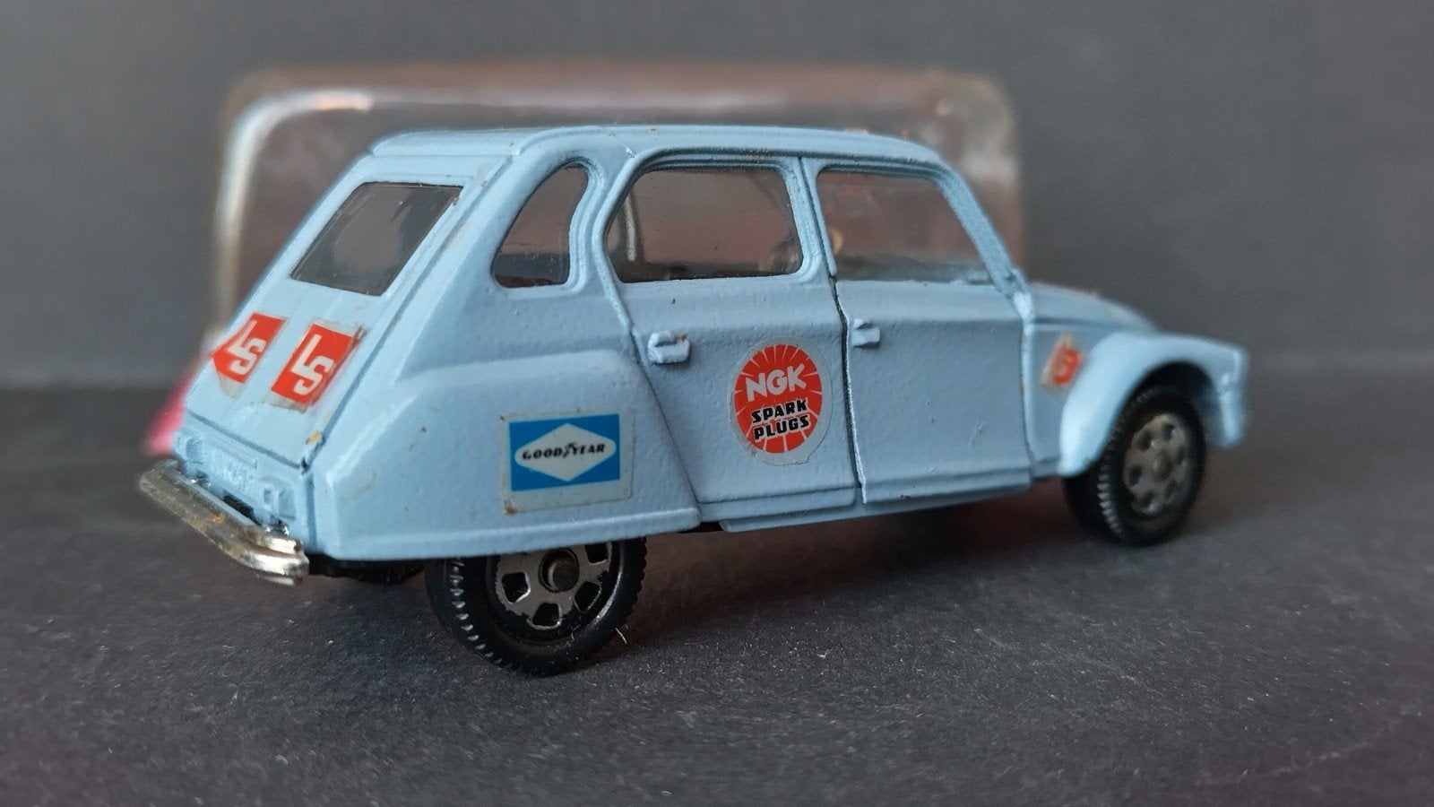 Citroen Dyane 1:43 Mebetoys Pol, Overige merken, Auto, ., Ophalen of Verzenden