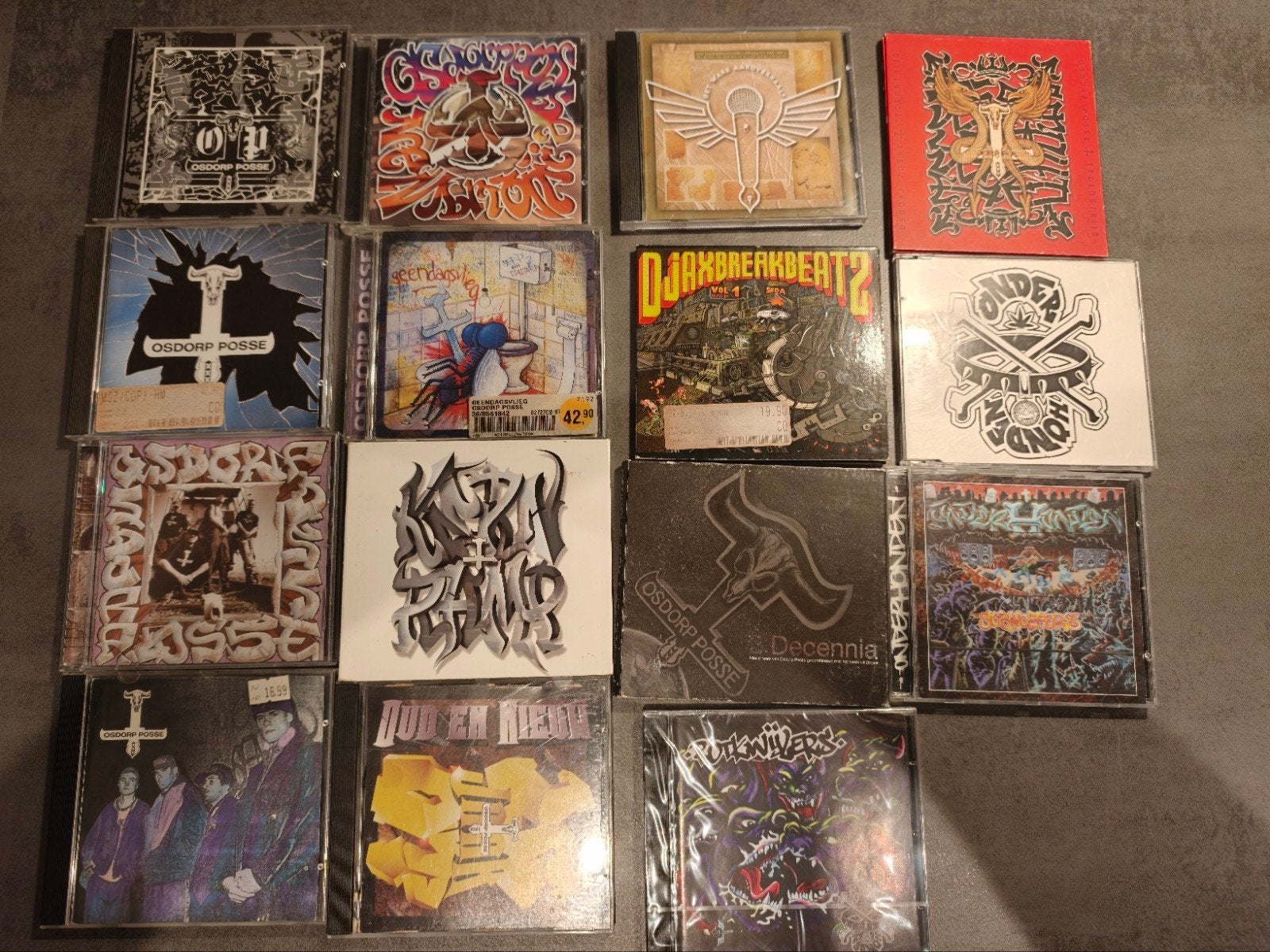 Osdorp Posse Collectie: CD's, Boeken & Gesigneerde Print, Ophalen of Verzenden