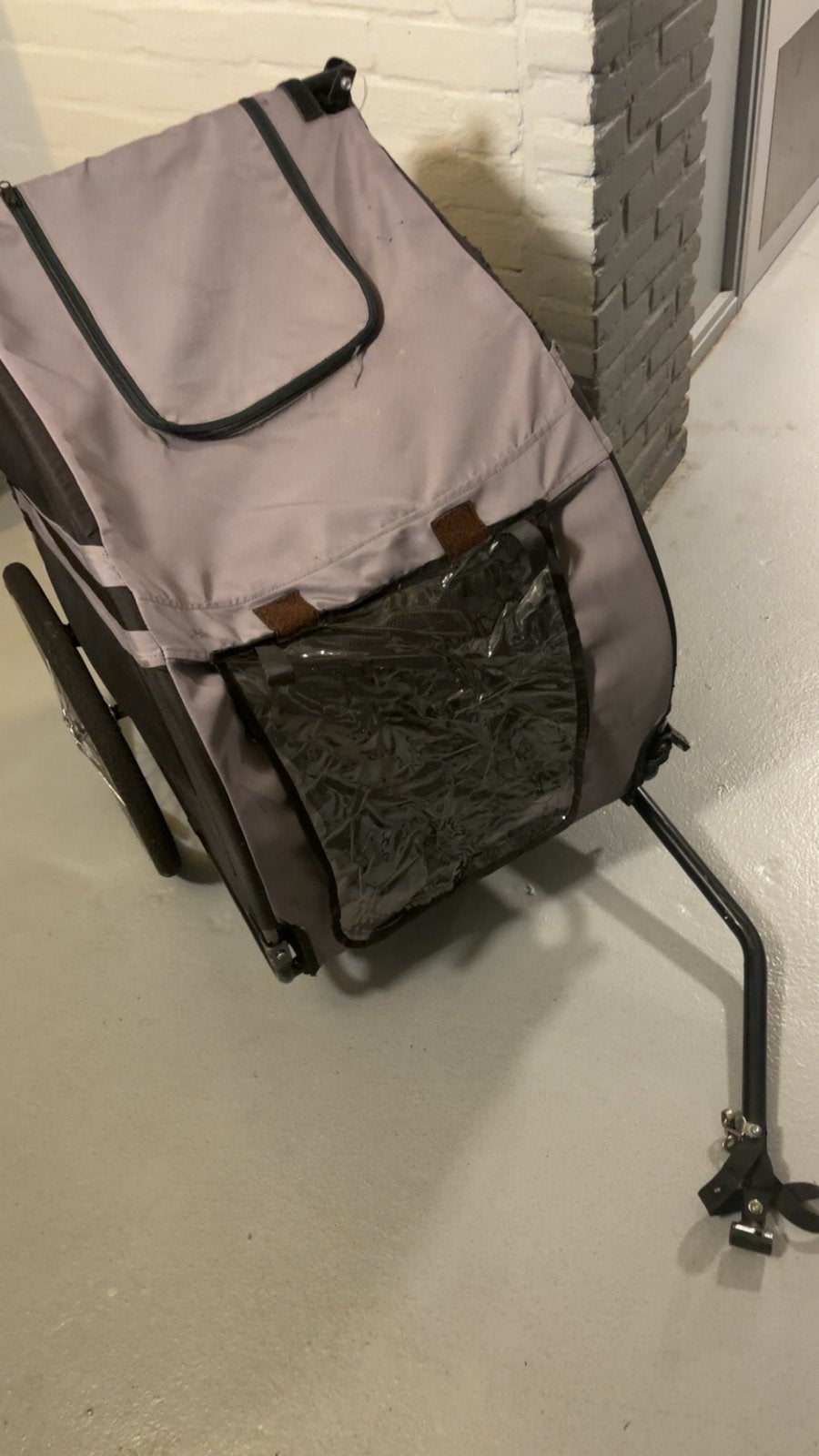 Fietskar, Ophalen, Zo goed als nieuw, Hondenfietskar