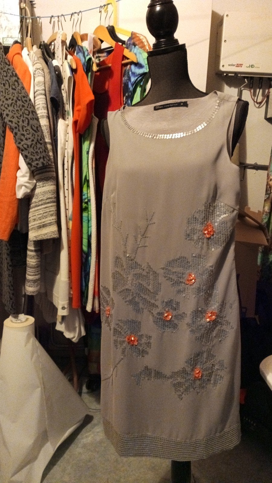 Steps jurk met pailletten, maat 34, Ophalen of Verzenden, Zo goed als nieuw, Steps, Maat 34 (XS) of kleiner