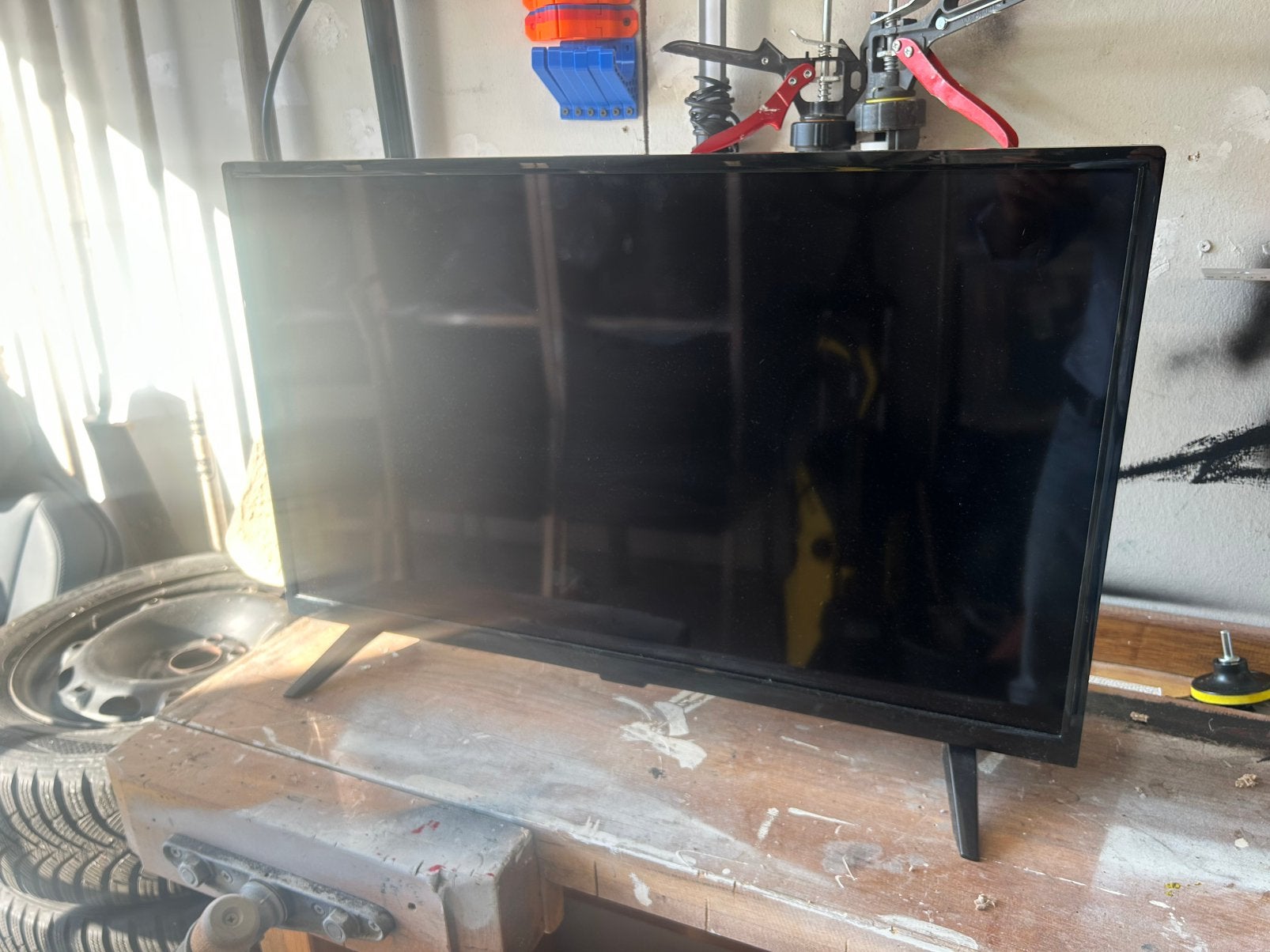 OK. 32 inch HD LED tv (ODL32642H-DB) – zonder adapter, Ophalen, Zo goed als nieuw, 50 Hz, Overige merken