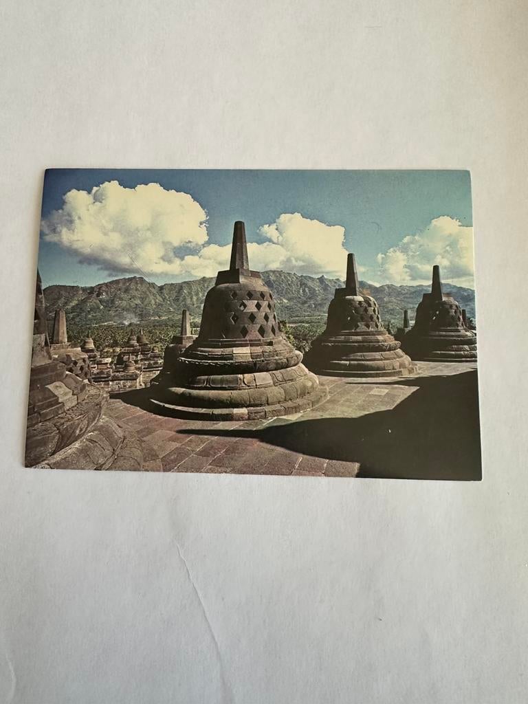 Stupa v d Borobudur Java, Antiek en Kunst, Ophalen of Verzenden