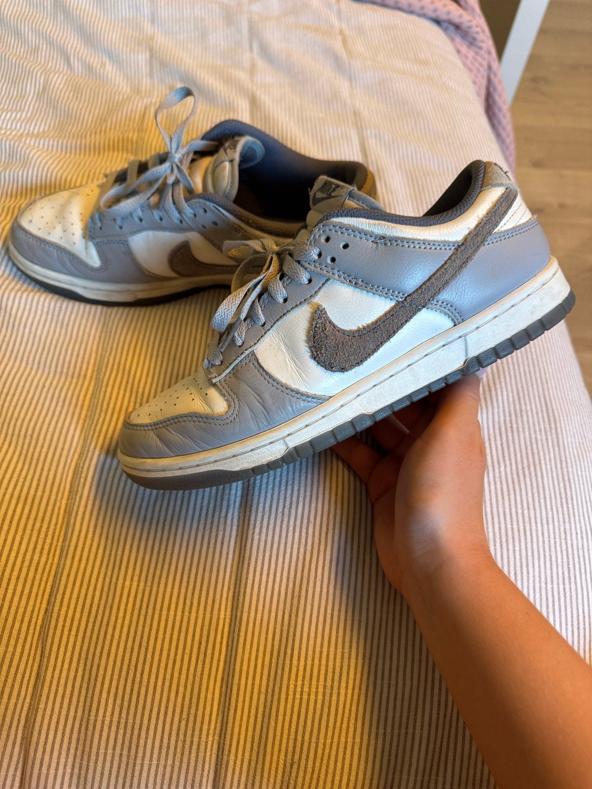Nike Dunk Low SE Light Carbon - Maat 41, Overige kleuren, Ophalen of Verzenden, Sneakers of Gympen, Gedragen