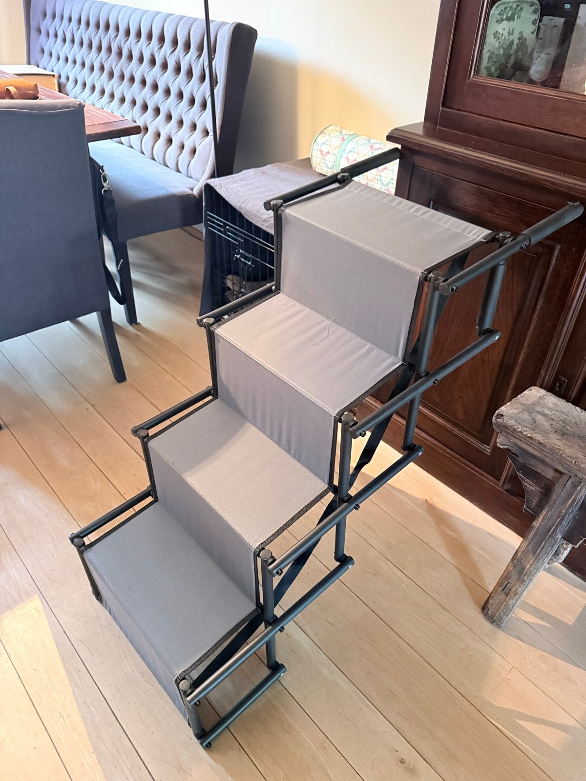 Spaar de rug van iw hond. Nieuw- Opvouwbare honden trap., Ophalen of Verzenden
