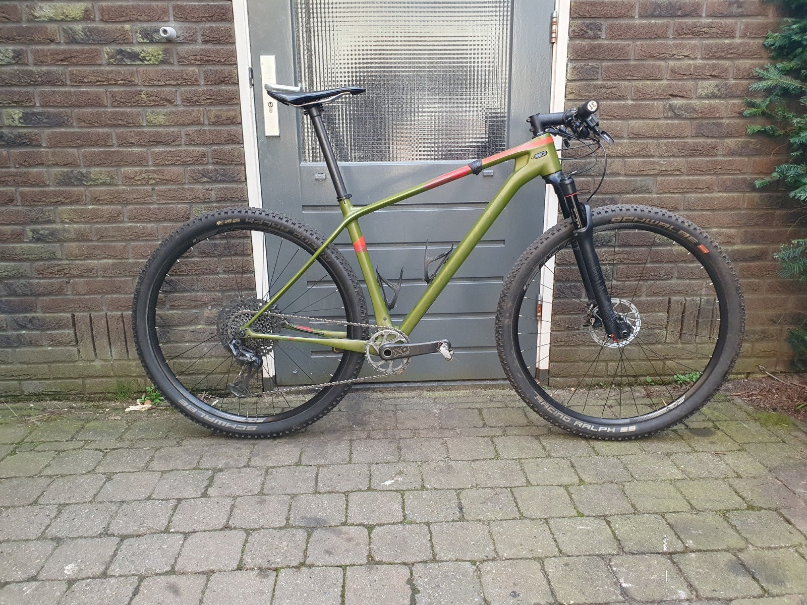 Merida big nine 7000 Carbon MTB met Rock Shox Reba en SRAM X, Ophalen, Gebruikt, Hardtail, Merida