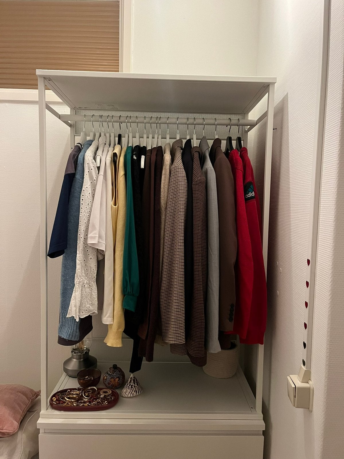 Malm IKEA kast + hanggedeelte, Ophalen, 50 tot 100 cm, Zo goed als nieuw, Minder dan 100 cm