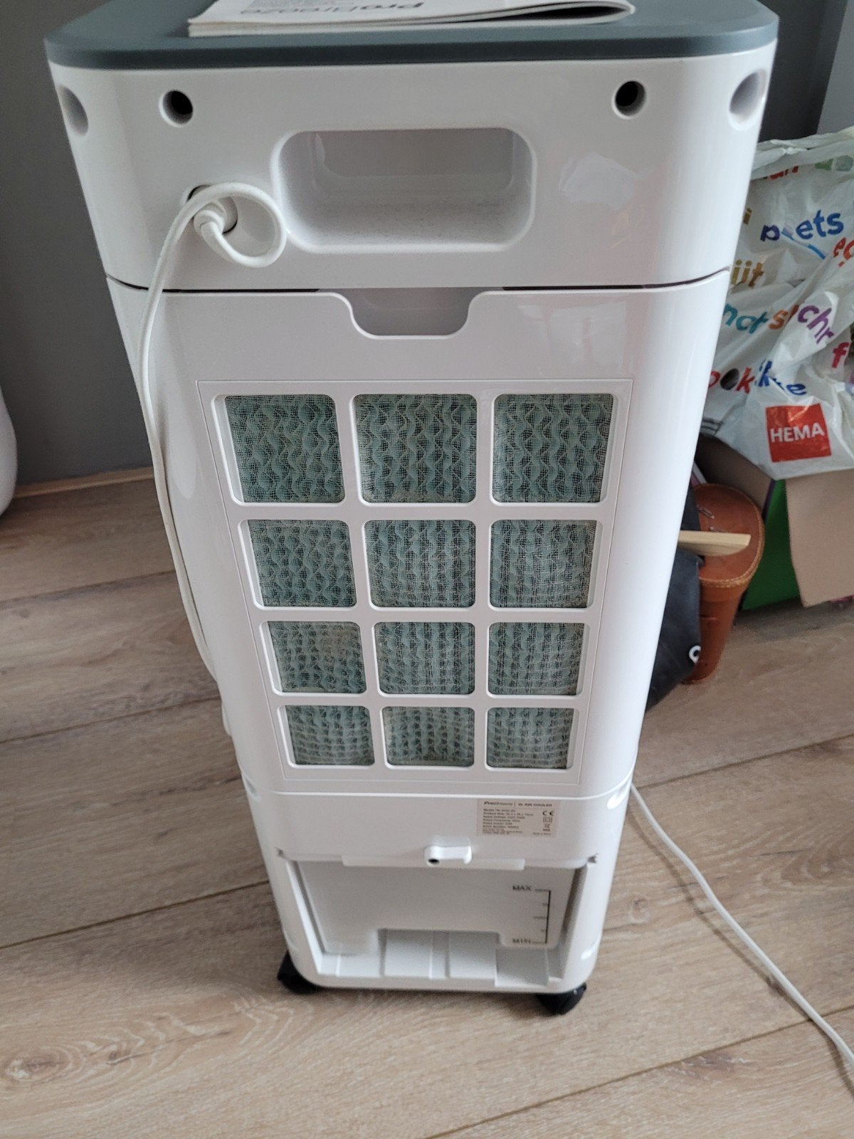 Mobiele airco, Ophalen, Timer, Minder dan 60 m³, 3 snelheden of meer
