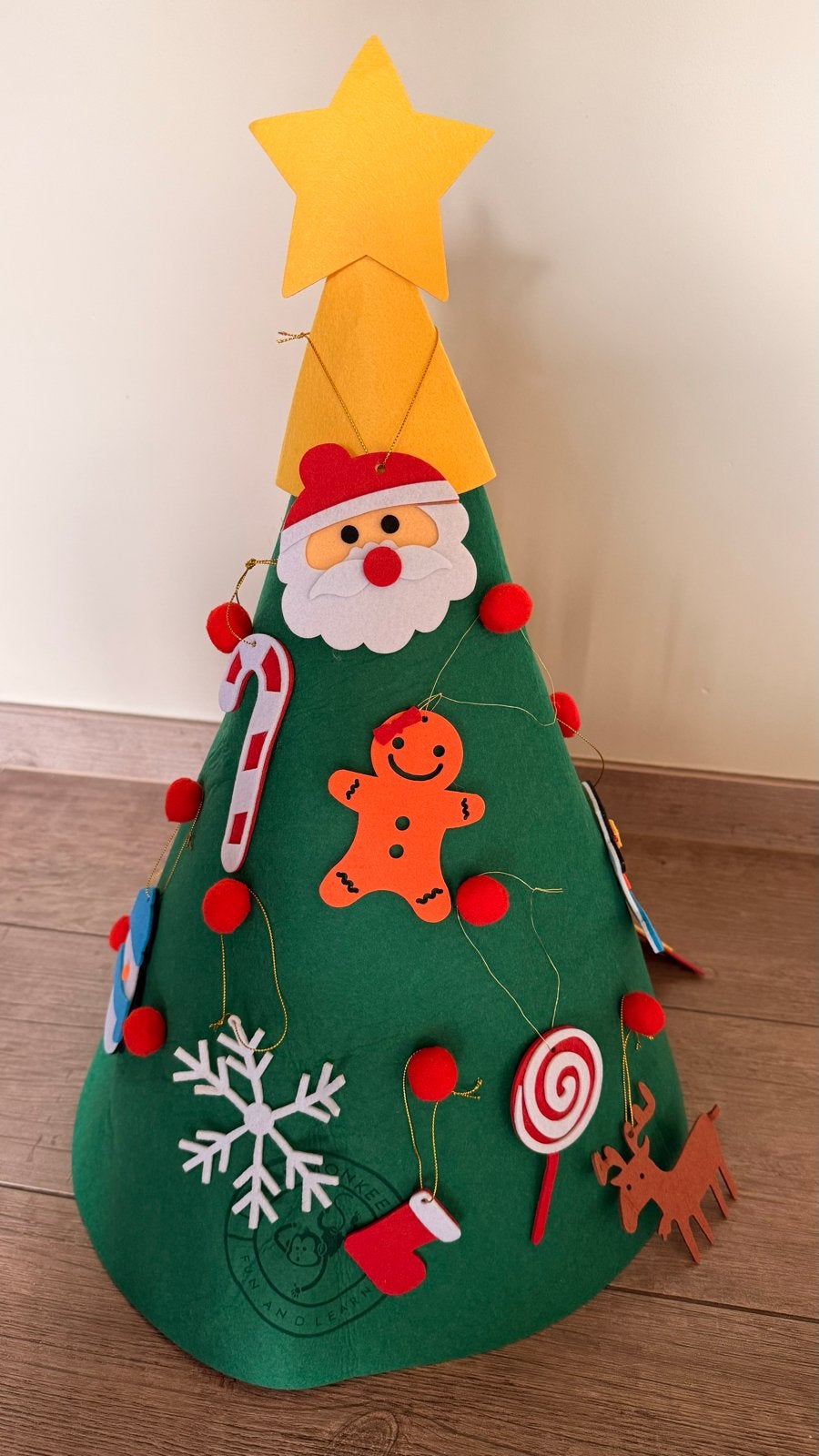Vilten kerstboom, Ophalen of Verzenden