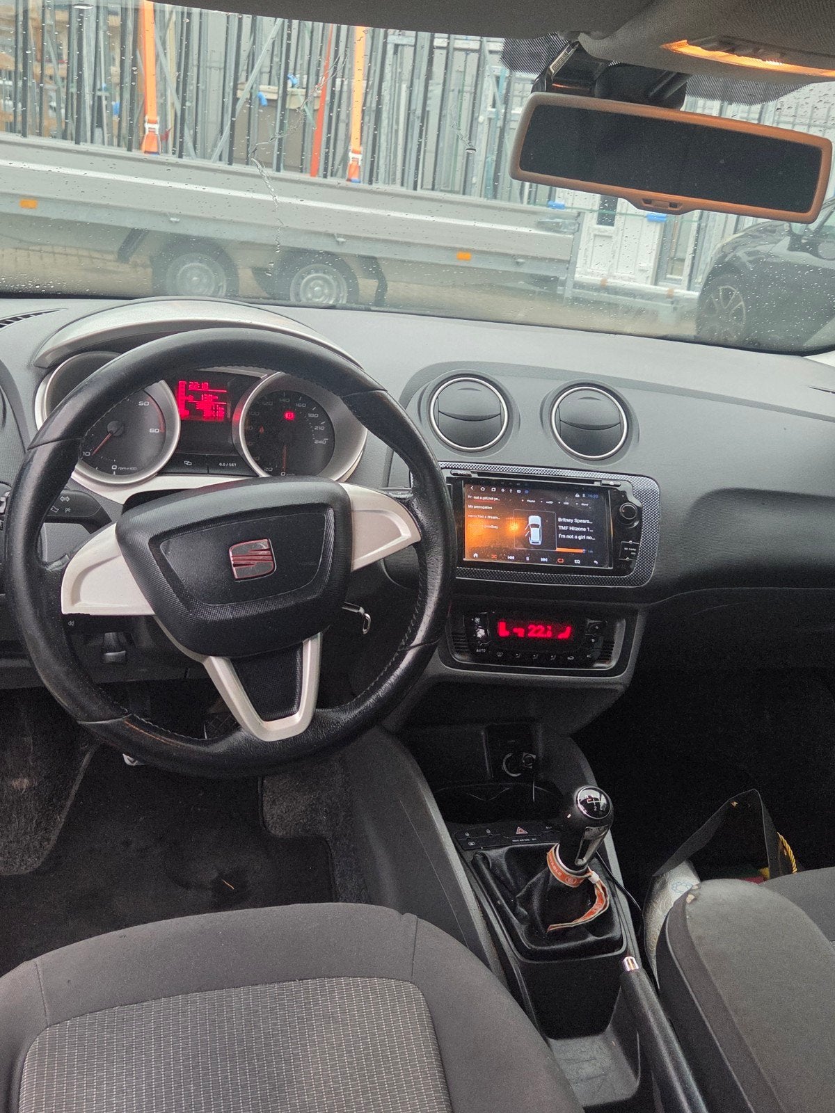Seat Ibiza 1.2 TDI 55KW Ecomotive 2011 Grijs, Auto's, Voorwielaandrijving, Stof, 74 pk, 1199 cc