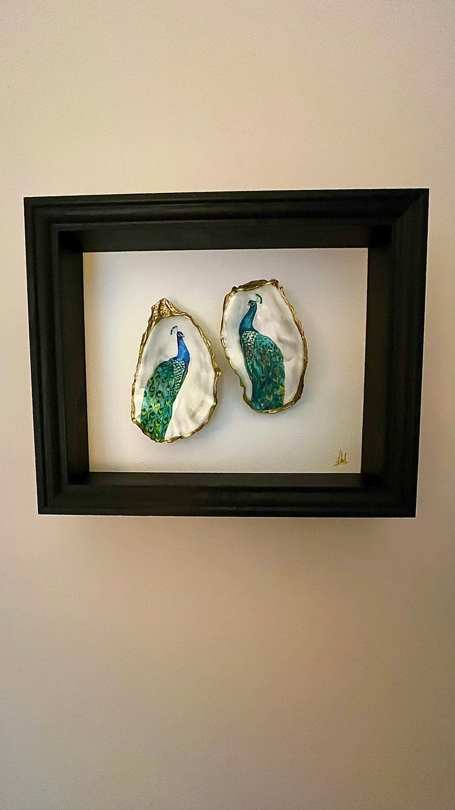 Schilderij met pauwen, Ophalen of Verzenden, Nieuw