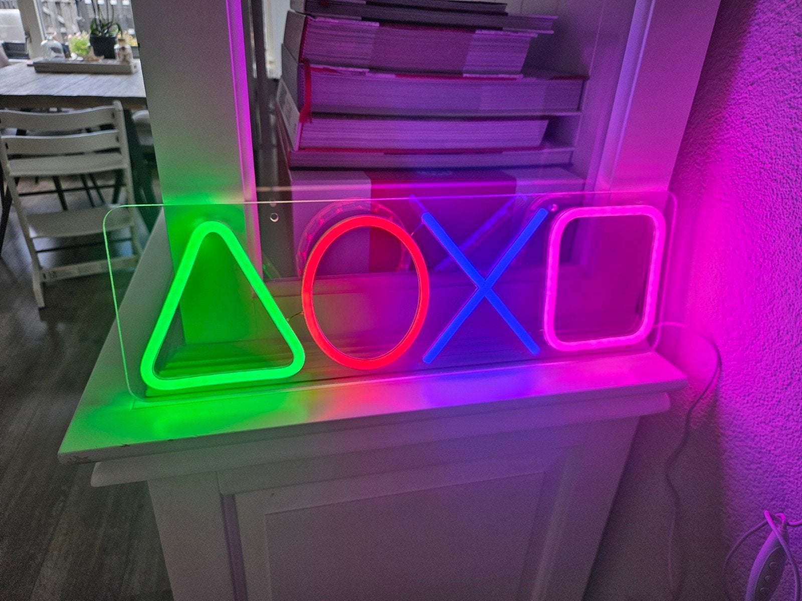 PlayStation Neon LED Licht - Gamekamer Decoratie, Ophalen of Verzenden, Nieuw, Overige typen, PlayStation 4