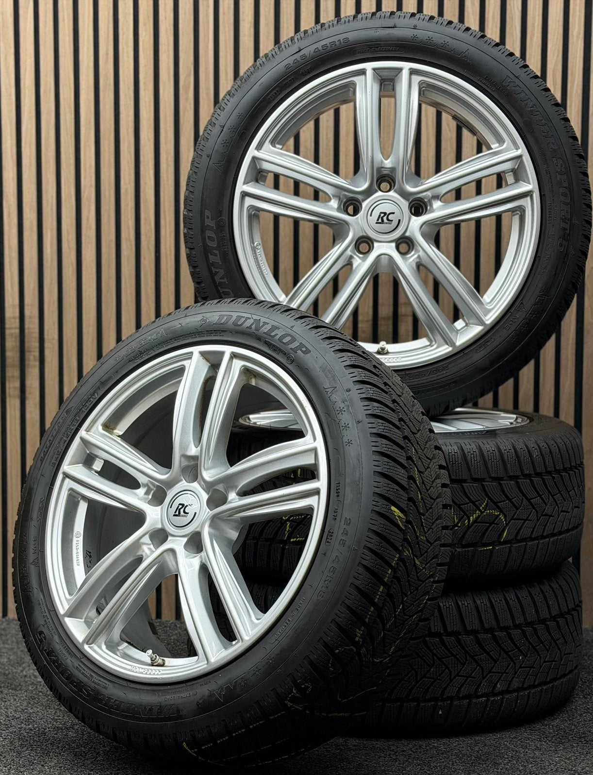 18 inch RC Design RC27 - Formentor Arteon 5x112 ET40 Dunlop, Ophalen, 18 inch, 245 mm, .