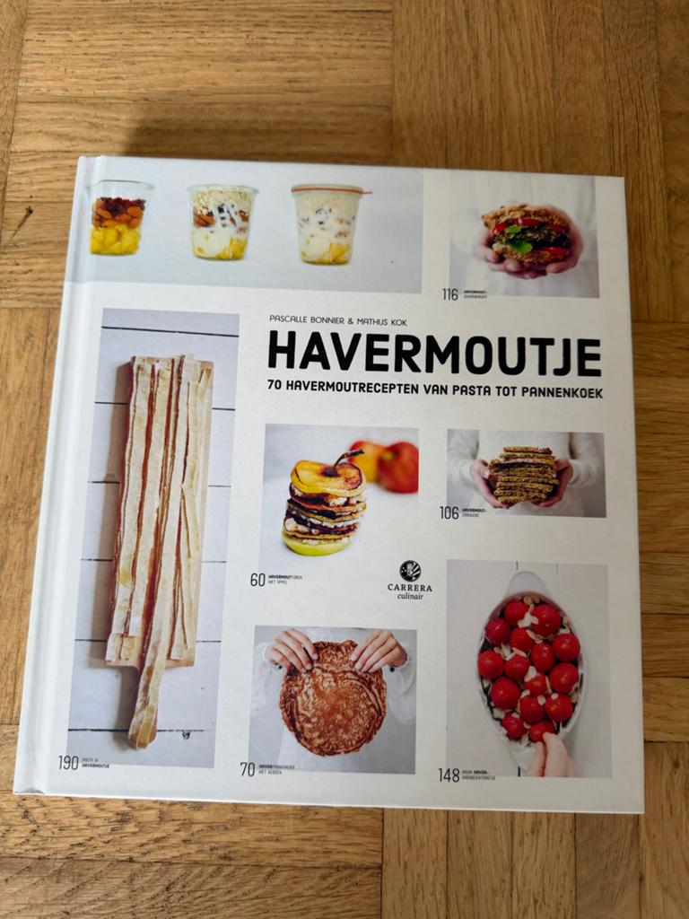 Havermoutje Kookboek: 70 Havermoutrecepten, Boeken, Kookboeken, Voorgerechten en Soepen, Ophalen of Verzenden, Zo goed als nieuw