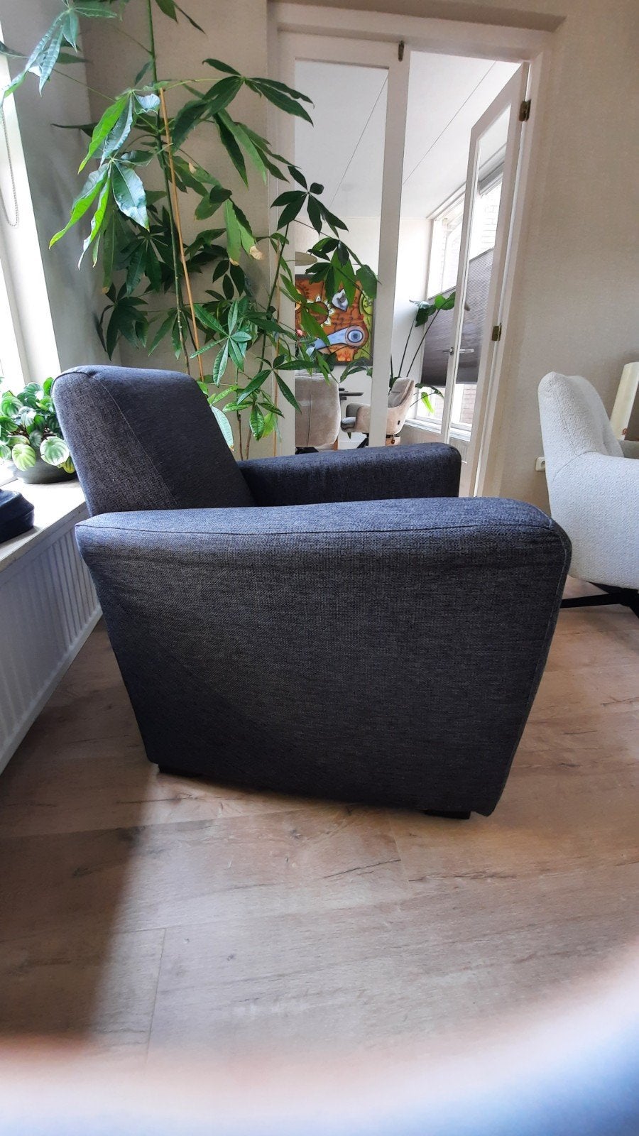 Nette kubus stoel - comfortabel en knus, 75 tot 100 cm, Ophalen of Verzenden, Zo goed als nieuw, 75 tot 100 cm