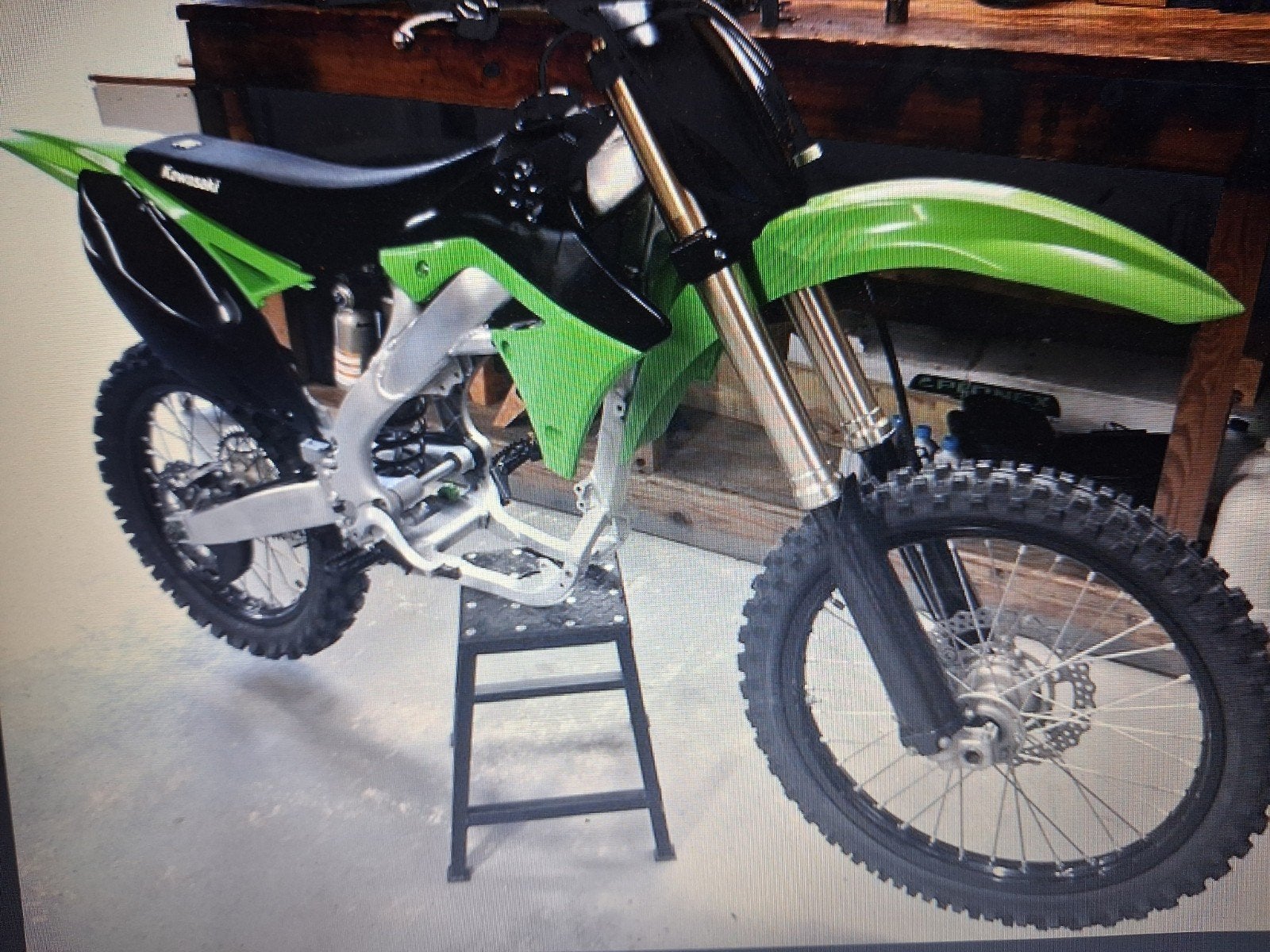 kawasaki kx 250 f crossmotor frame, Motoren, Ophalen