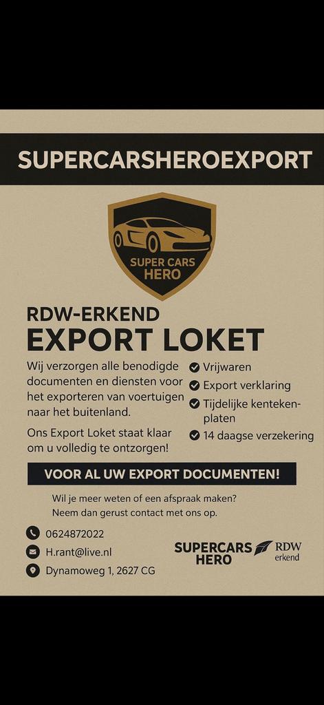 •	Complete Export Service 	•
