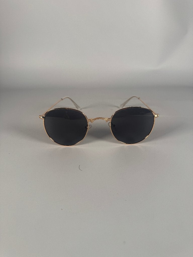 MMOWW Round Metal Glasses, Overige merken, Verzenden, Zwart, Zo goed als nieuw