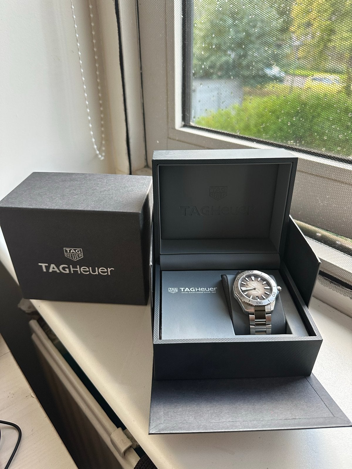 TAG Heuer Aquaracer, Staal, Staal, Polshorloge, Ophalen of Verzenden