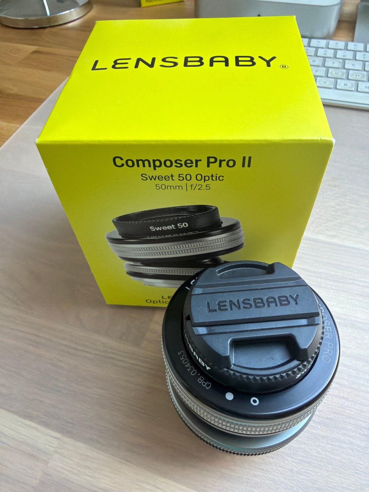 Lensbaby Composer Pro II met Sweet 50 Optic en Macro Convert, Overige merken, Overige typen, Ophalen of Verzenden, Zo goed als nieuw