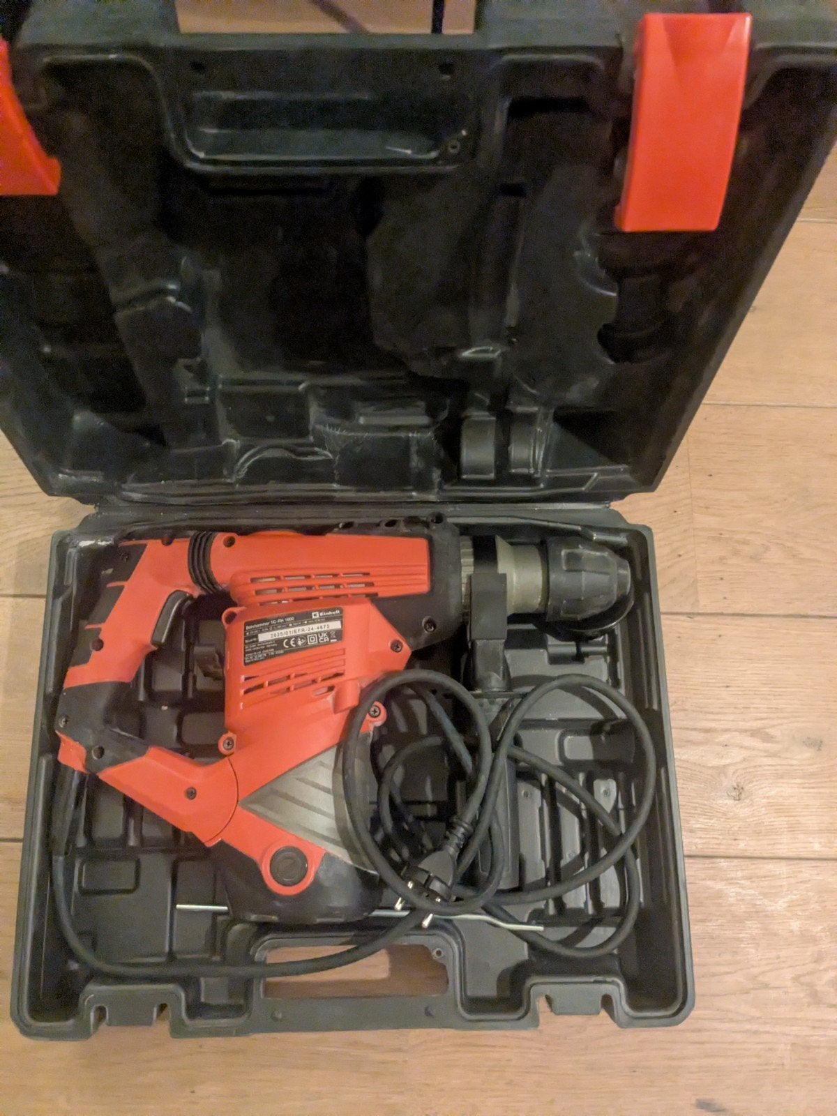 Einhell Boorhamer TC-RH 1600 - Krachtige 1600W Boorhamer, Doe-het-zelf en Verbouw, 600 watt of meer, Boor- en/of Breekhamer, Ophalen of Verzenden