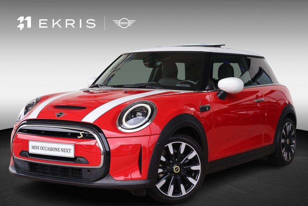 MINI 3-deurs Electric Glazen panoramadak | Stuurwielrand ver, Auto's, Mini, Stof, Gebruikt, 4 stoelen, Mini Electric