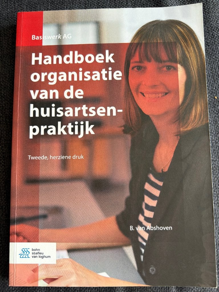 Handboek organisatie van de huisartsenpraktijk, Ophalen of Verzenden, Zo goed als nieuw, MBO, Gamma