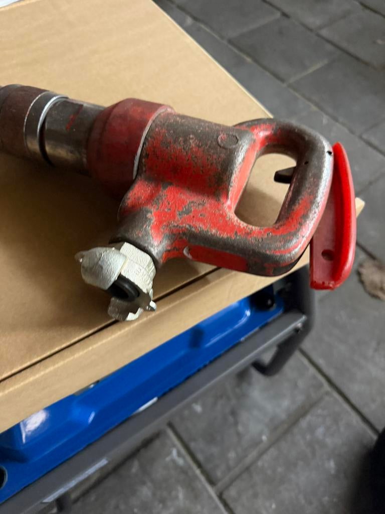Pneumatische hakhamer breekhamer klein, Ophalen of Verzenden, Zo goed als nieuw