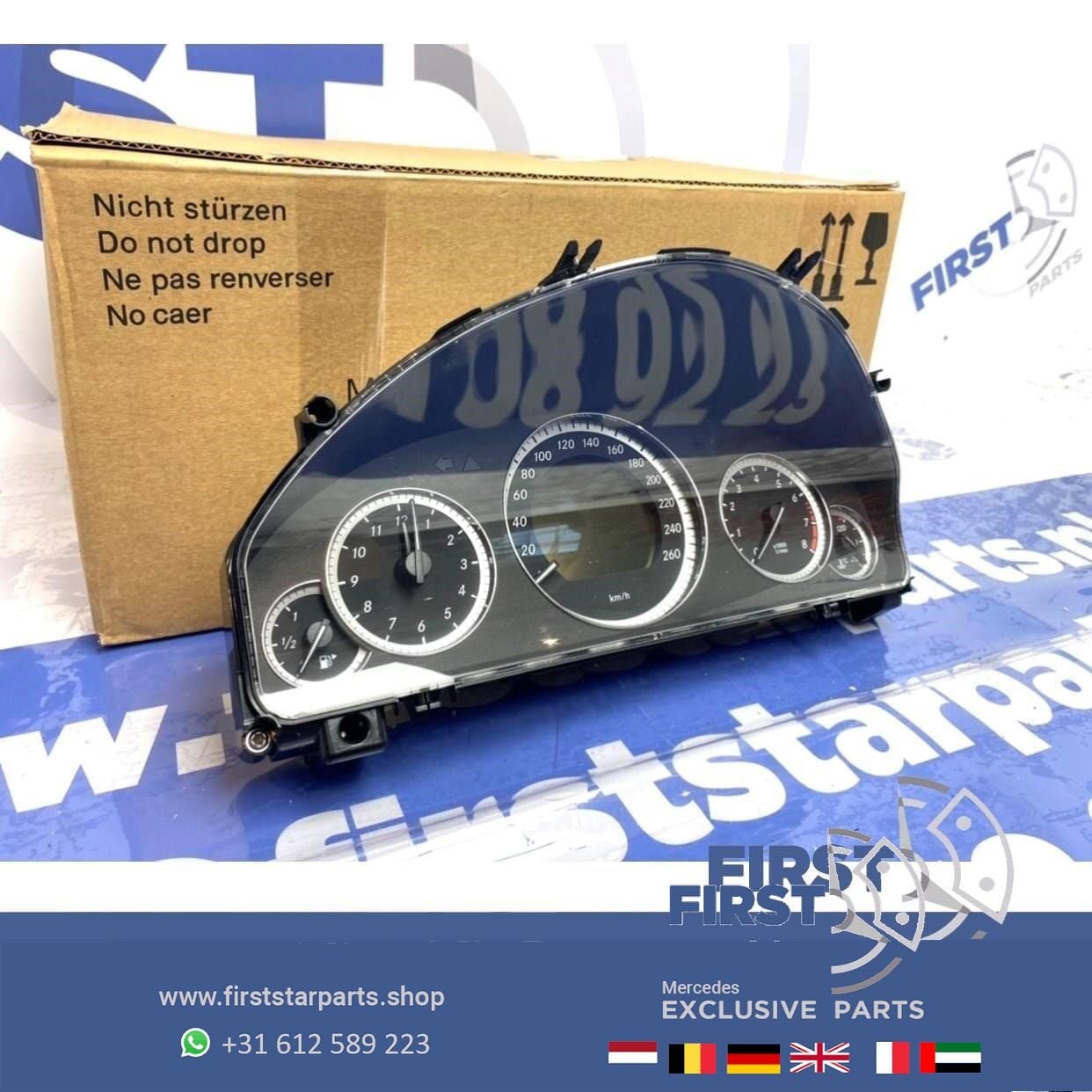 A2129004903 W212 W207 TELLERKLOK Mercedes E KLASSE TELLER CO