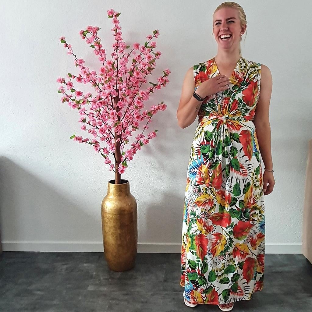Zomerjurk Print #6, Verzenden, Nieuw, Maat 38/40 (M), Onder de knie