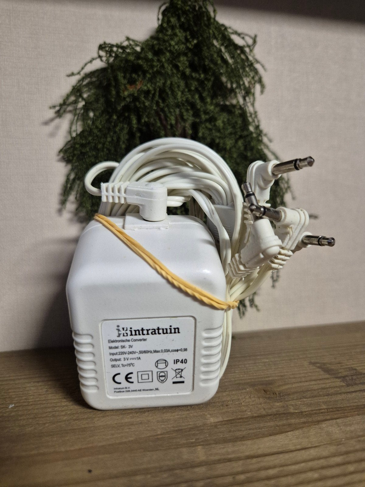 kerstdorp adapter 3 volt intratuin kersthuisjes, Diversen, Ophalen of Verzenden, Zo goed als nieuw