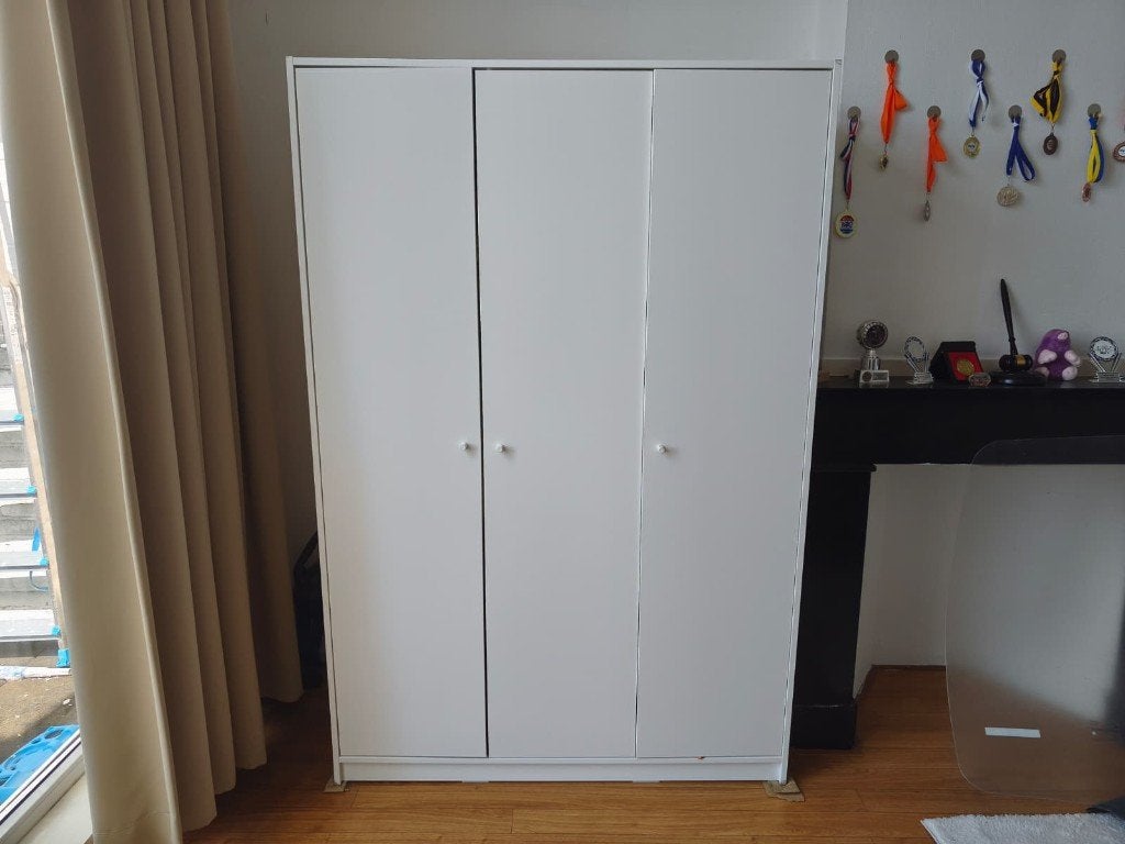 Kleppstad kast wit, 100 tot 150 cm, Ophalen of Verzenden, Zo goed als nieuw, 150 tot 200 cm