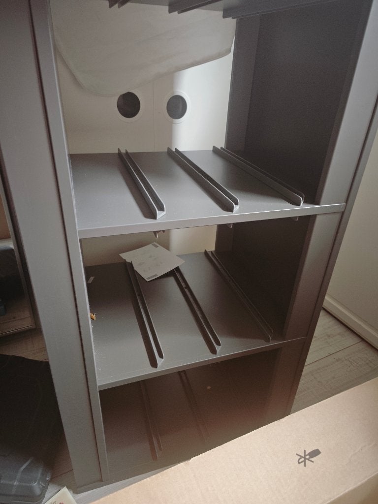 Trofast Ikea kast zwart/ grijs, Huis en Inrichting, Ophalen, Gebruikt, Overige materialen, 50 tot 100 cm