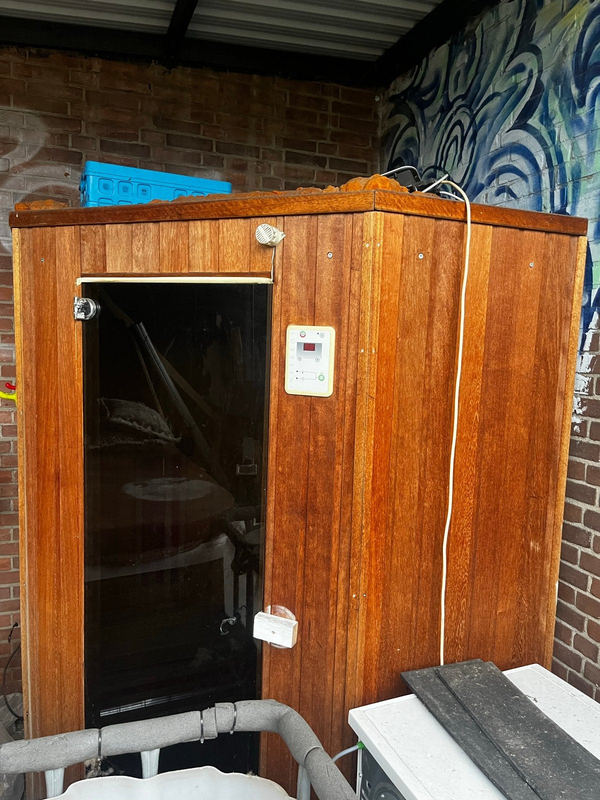 Infrarood sauna voor thuisgebruik, Sport en Fitness, Sauna, Ophalen of Verzenden, Gebruikt, Infrarood, Complete sauna