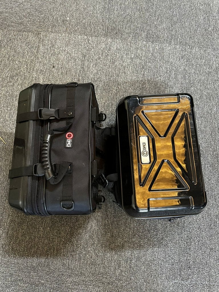 QBag Hardcase Zadeltassen / Zijtassen Set Motor (Universeel), Motoren, Accessoires | Koffers en Tassen, Gebruikt, -, -, Ophalen of Verzenden