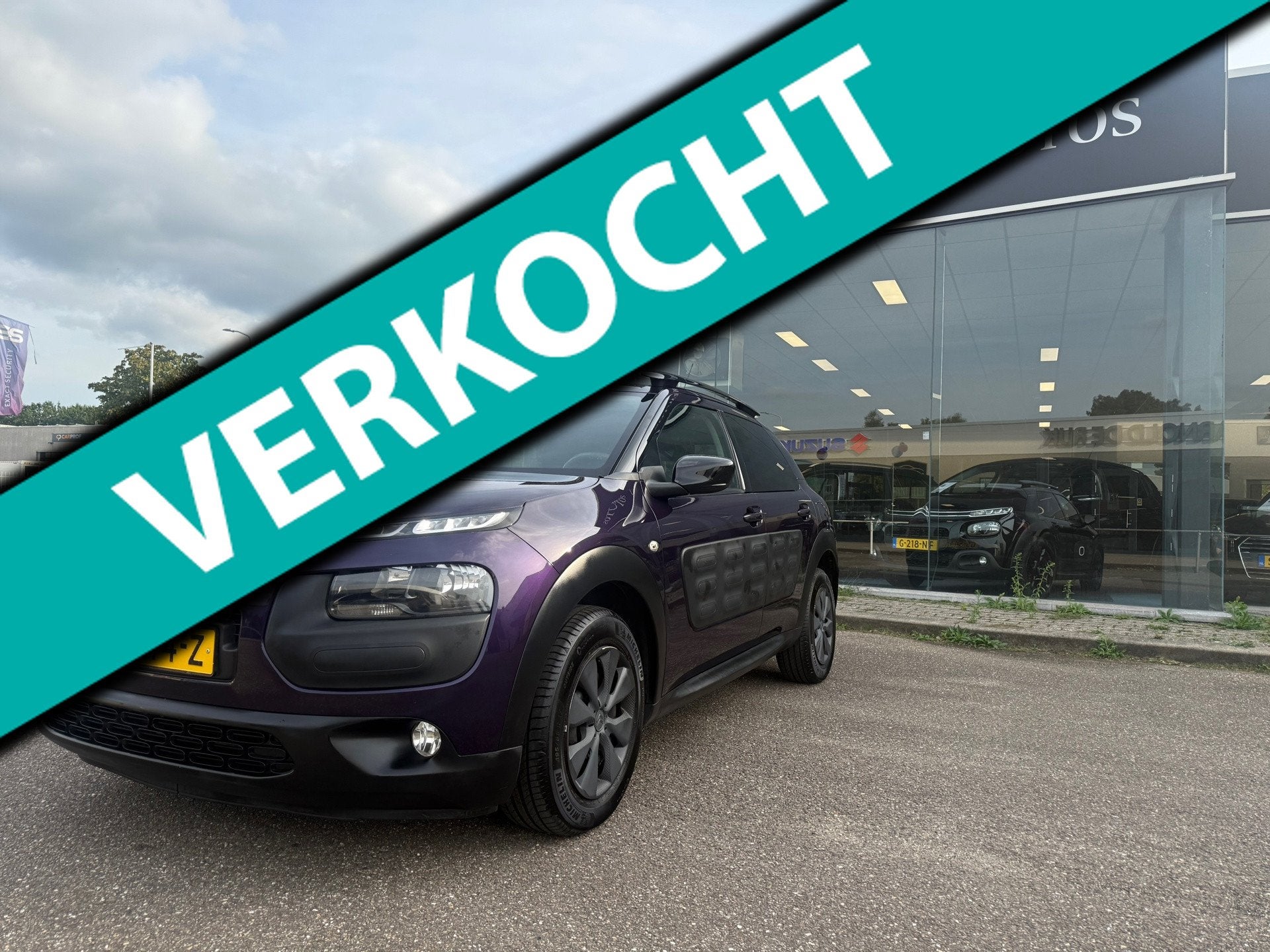 Citroen C4 Cactus 1.6 BlueHDi Shine I Distributie vervangen, Auto's, Voorwielaandrijving, Stof, Gebruikt, 96 €/maand