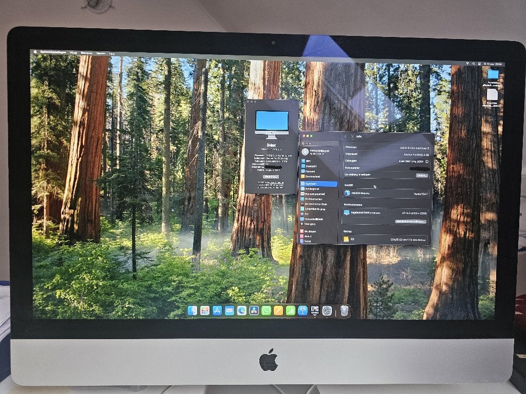 Imac 2019 27 inch, Computers en Software, Apple Desktops, Ophalen, IMac, Zo goed als nieuw, 1024 GB