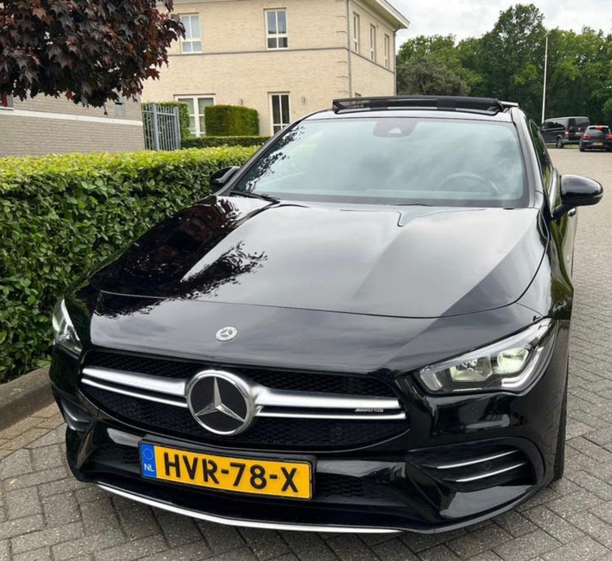 Mercedes-Benz CLA 35 AMG Shooting Brake 4MATIC 306 pk, Auto's, CLA, 1800 kg, Zwart, Stationwagon