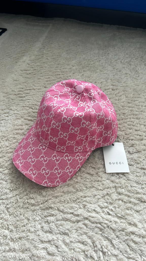 Gucci Roze GG Pet - Nieuw met label, Kleding | Dames, Hoeden en Petten, Ophalen of Verzenden, Nieuw, One size fits all, Pet