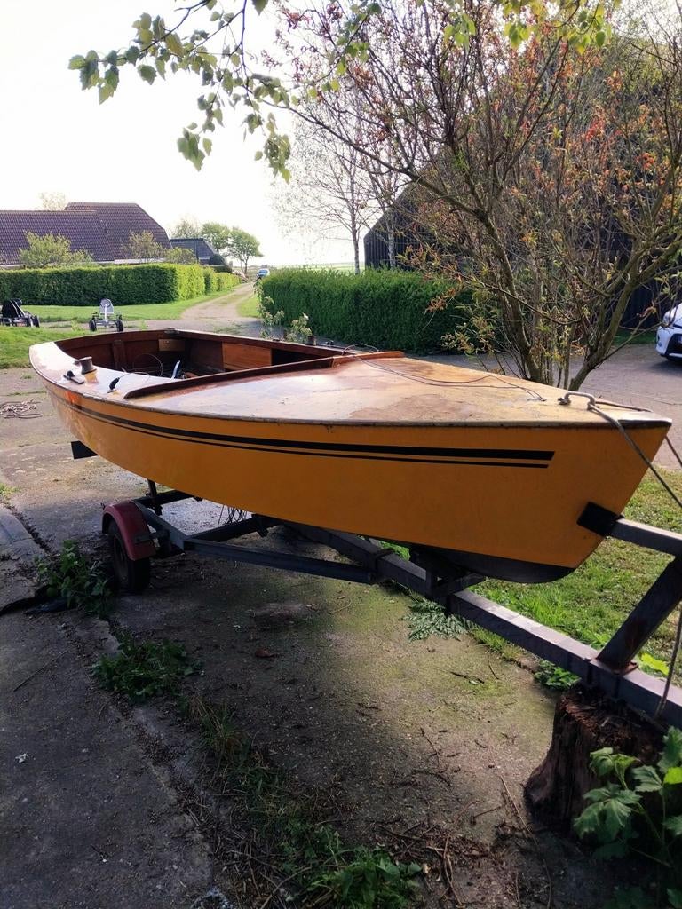 Wedstrijdboot schakel geel, Ophalen, 3 tot 6 meter