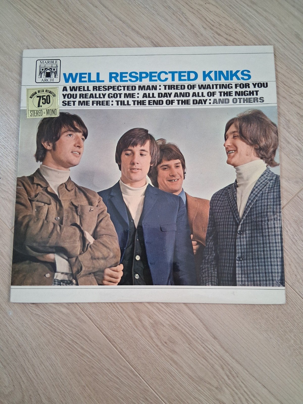 The Kinks - Well Respected Kinks LP (1966) UK Persing, LP, Gebruikt, Pop, Originele persing