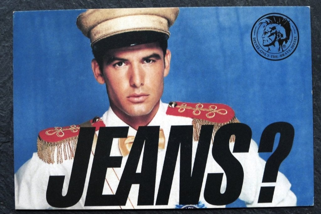 Reclame Diesel Jeans, Go-Card 1995, Verzamelen, Verzenden, 1980 tot heden, Ongelopen, Overige thema's