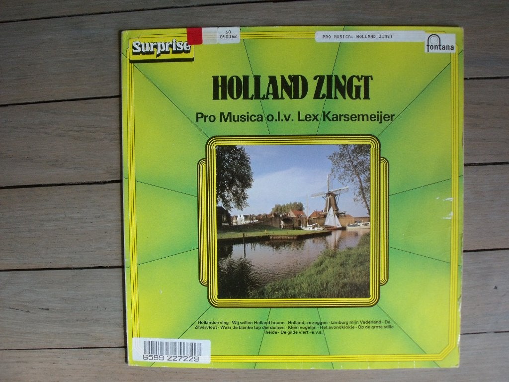 Koorvereniging Pro Musica - Holland zingt, Gebruikt, Overige genres, Ophalen of Verzenden, EP