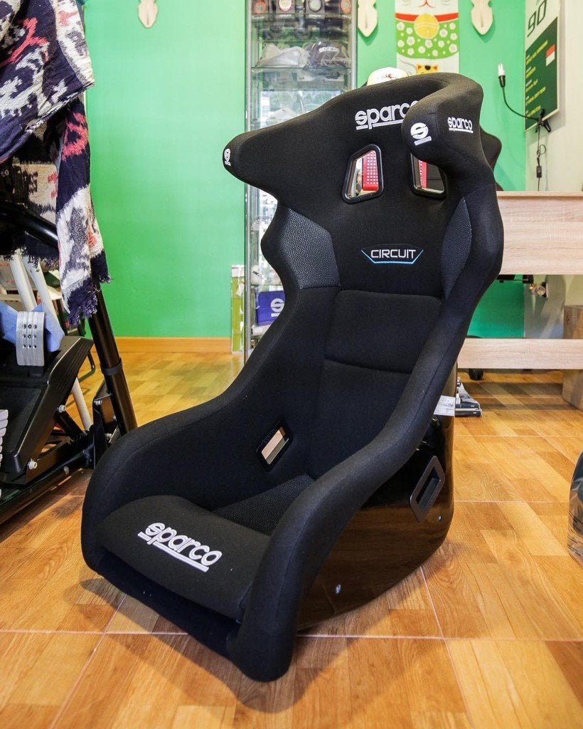 Sparco Circuit QRT Kuipstoel Sportstoel Racestoel FIA