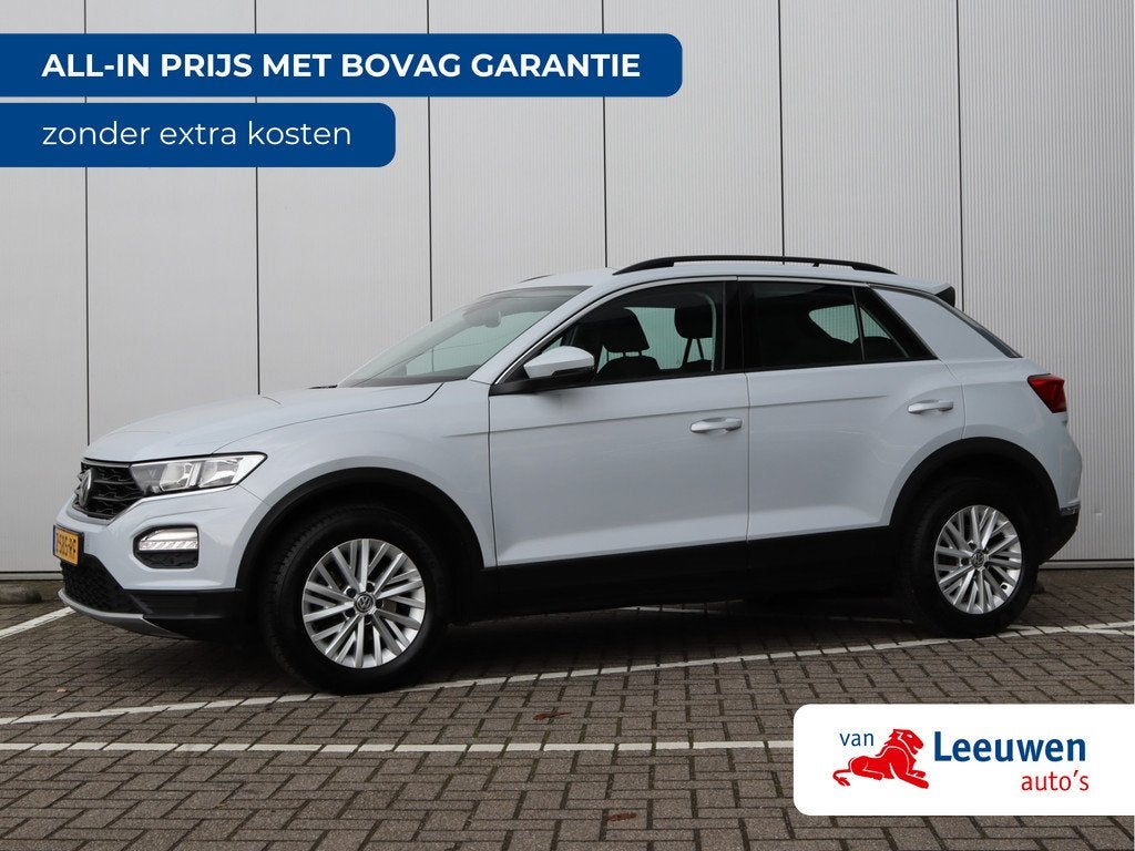 Volkswagen T-Roc 1.0 TSI Style | Stoelverwarming | Camera |, 12 maanden, Stof, Gebruikt, Wit