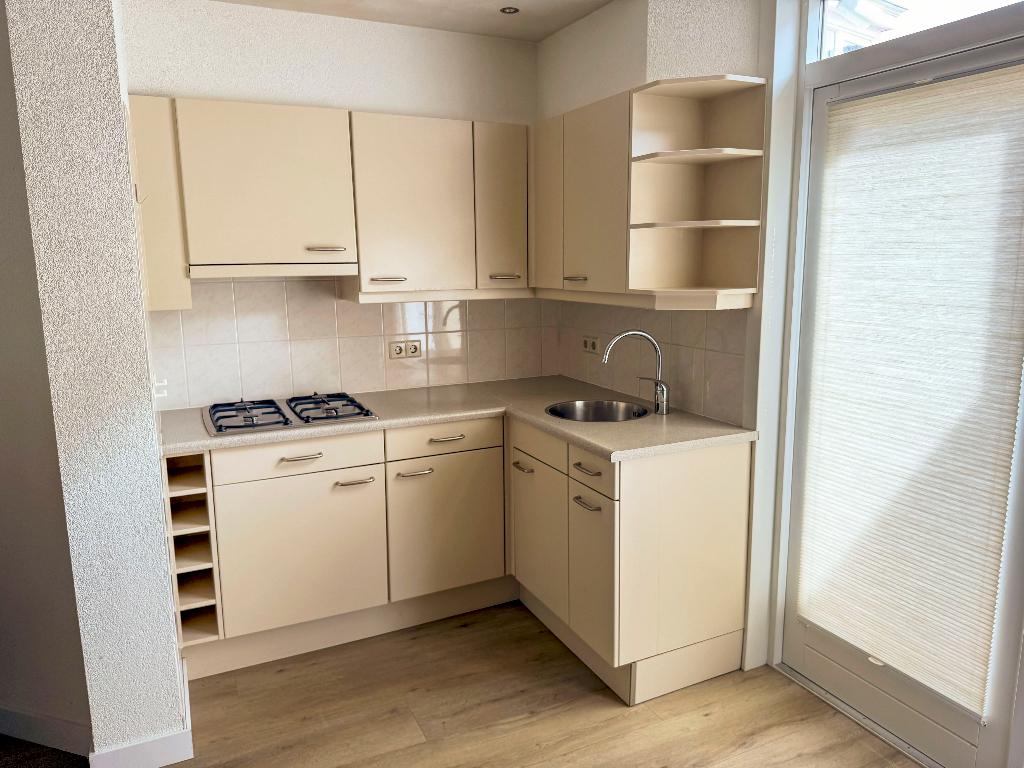 Betrouwbare Nolte keuken HxBxBxD 205x183x136x60 cm, Huis en Inrichting, Ophalen, Enkelwandige keuken, Zo goed als nieuw, Kunststof