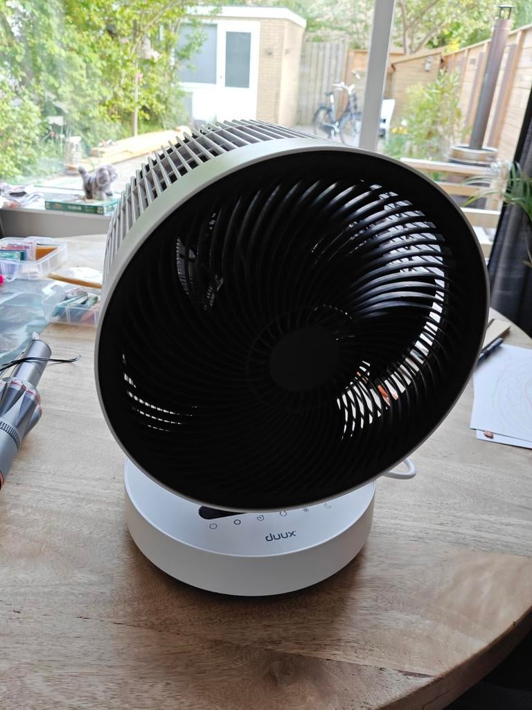 Duux Tafelventilator - Compact en Krachtig, Verzenden, Zo goed als nieuw, Tafelventilator