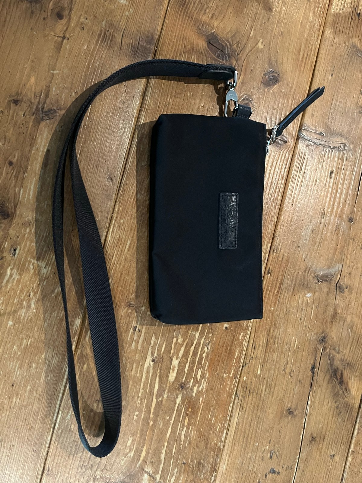 Longchamp Le Pliage clutch met keycord, Sieraden, Tassen en Uiterlijk, Tassen | Damestassen, Ophalen of Verzenden, Zo goed als nieuw
